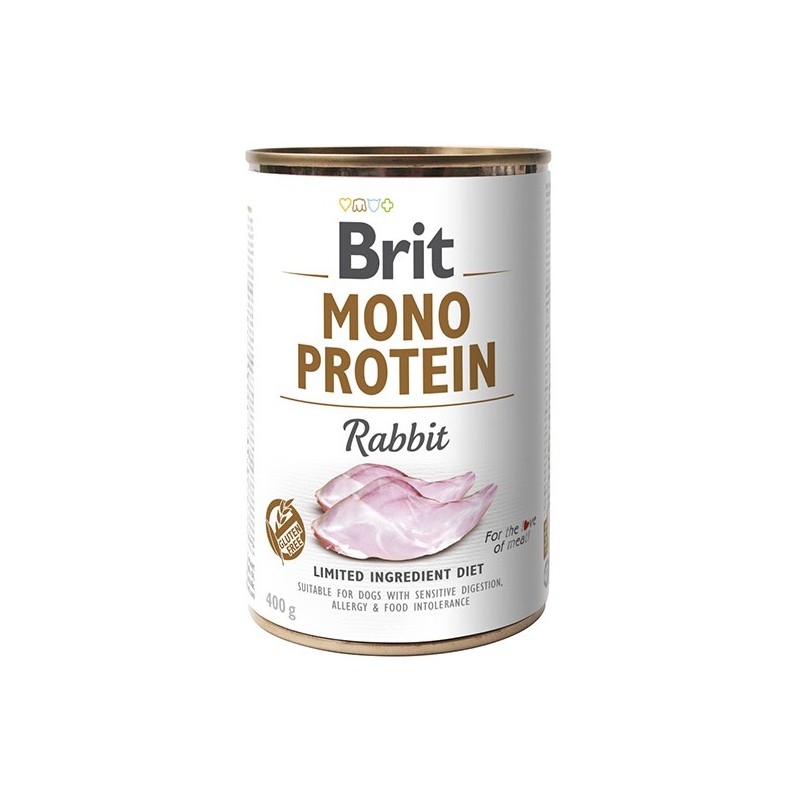 Brit Dog konz Mono Protein Rabbit 400g Brit Dog konz Mono Protein Rabbit 400g