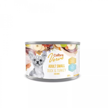 Calibra Dog Verve konz.GF Adult Small Duck&Turkey 200g