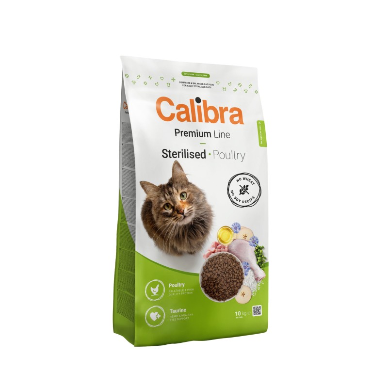 Calibra Cat Premium Line Sterilised Poultry 10kg Calibra Cat Premium Line Sterilised Poultry 10kg