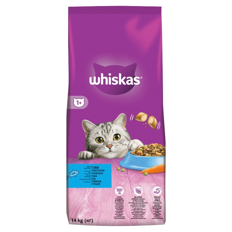 Whiskas Dry s tuňákem 14kg Whiskas Dry s tuňákem 14kg