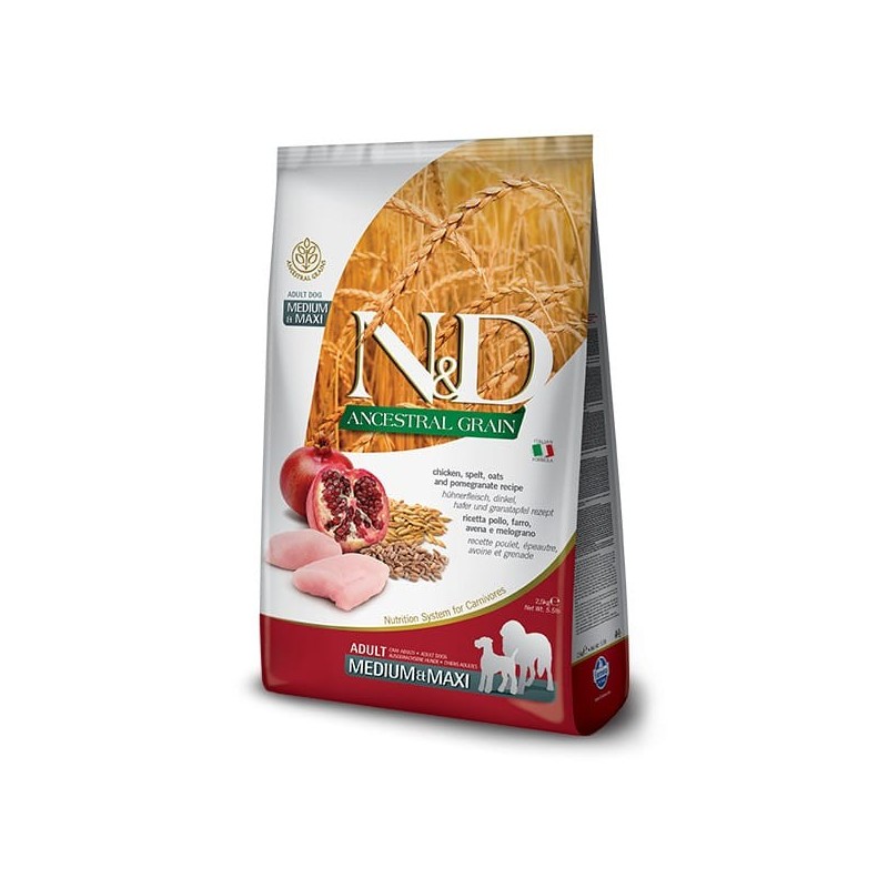 N&D Pumpkin DOG Adult M/L Chicken&Pomegranate 12kg N&D Pumpkin DOG Adult M/L Chicken&Pomegranate 12kg