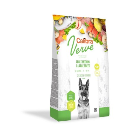 Calibra Dog Verve GF Adult M&L Salmon&Herring