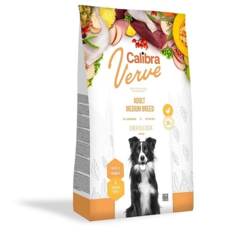 Calibra Dog Verve GF Adult Medium Chicken&Duck